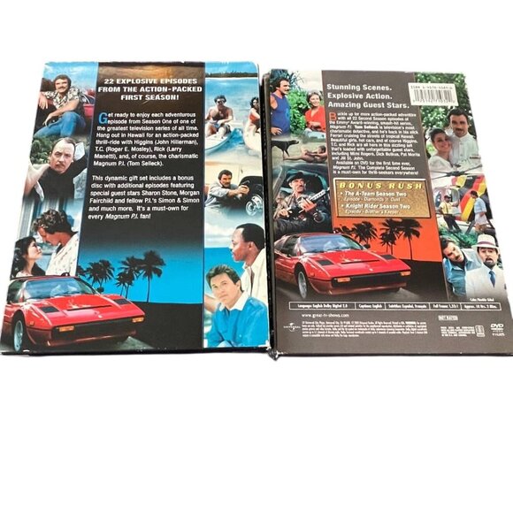 Magnum P.I. Complete 1 st & 2 nd Season Full Screen DVD's - Picture 6 of 16